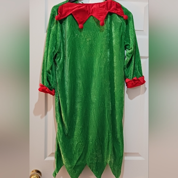 Christmas Party Fun Holiday Elf Costume - Picture 4 of 4